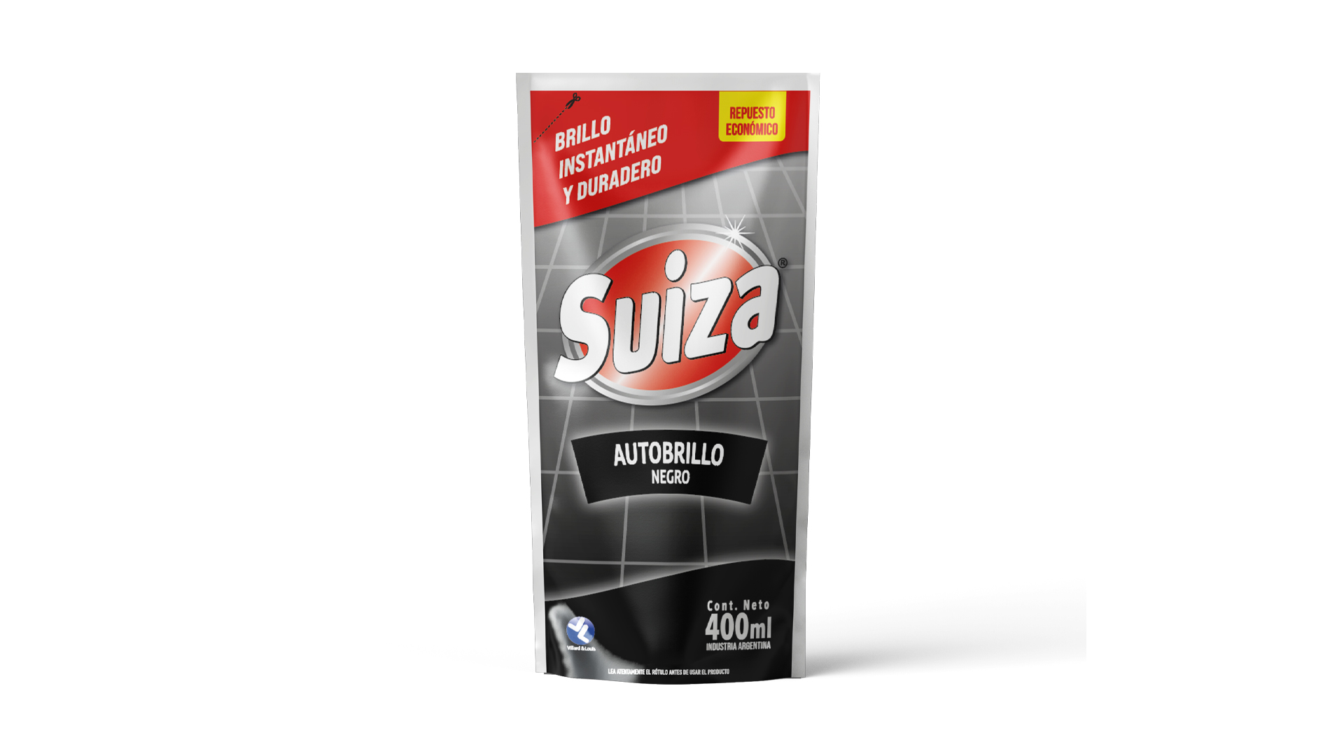 Autobrillo Suiza Doypack Negro